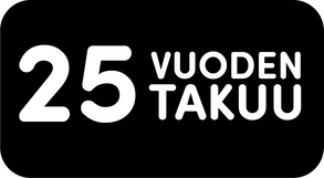 25 vuoden takuu