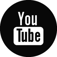 Musta YouTube logo